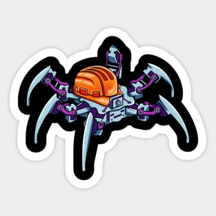 Robot Spider #1 Made By Engineer Sticker